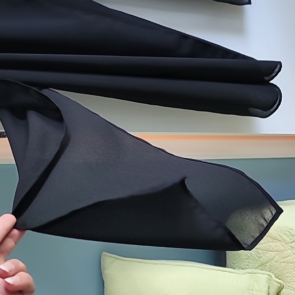 MSK Womens Mesh Wide Leg Dress Pants - Picture 4 of 5